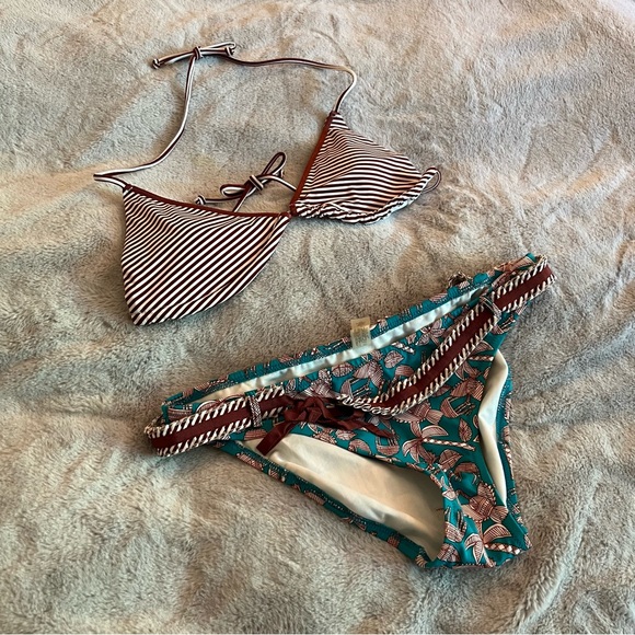 Victoria's Secret bikini with string top and belted bikini bottom, M - Picture 1 of 16